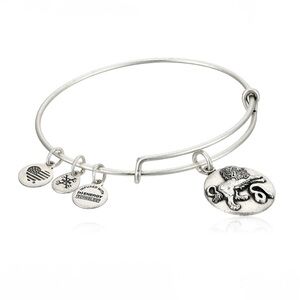 NEW Alex and Ani Zodiac Leo Silver Bracelet